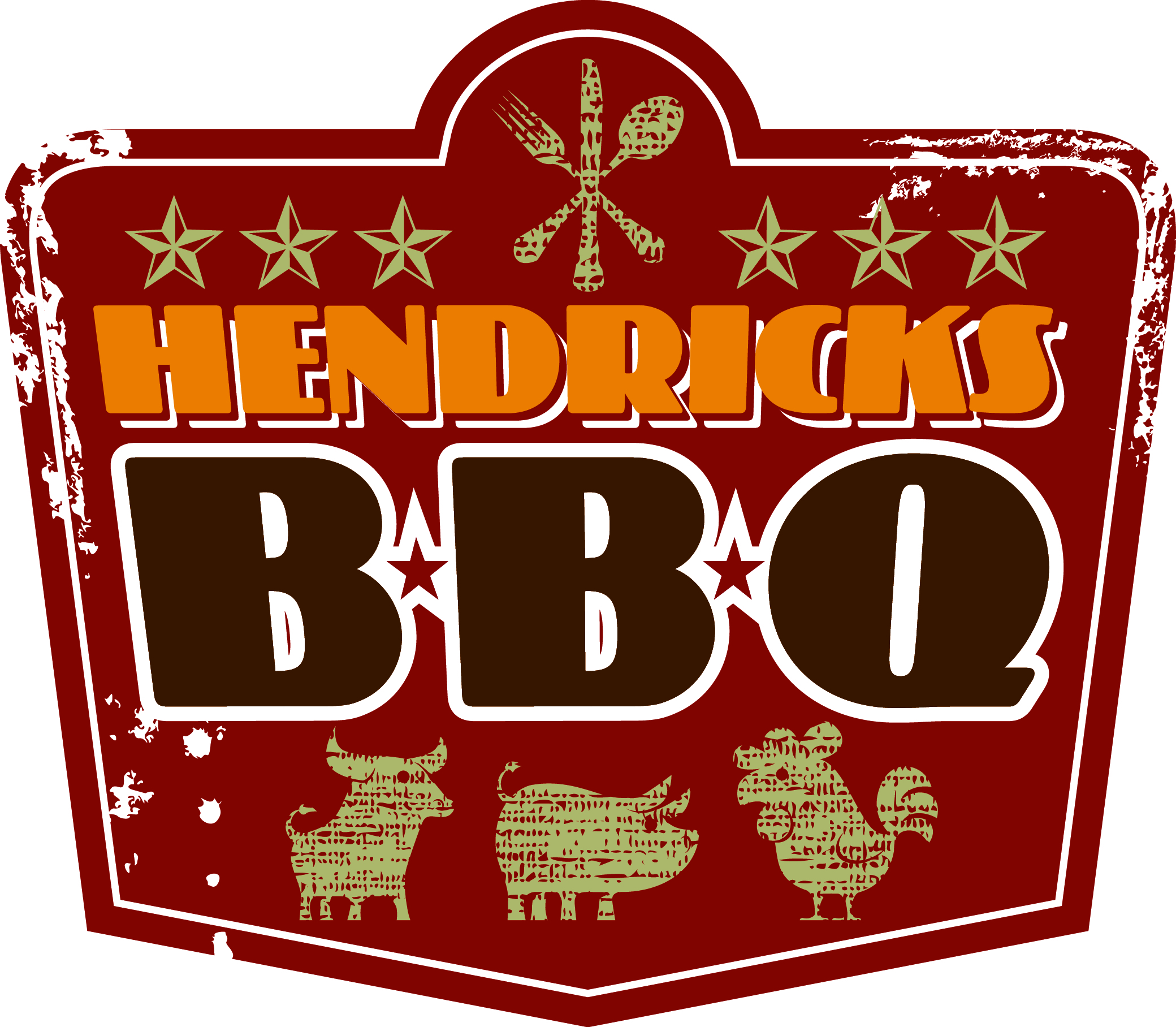 Hendricks BBQ Logo
